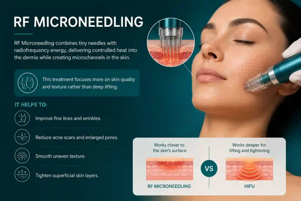 What Does RF Microneedling Do That HIFU Alone Cannot Chippenham