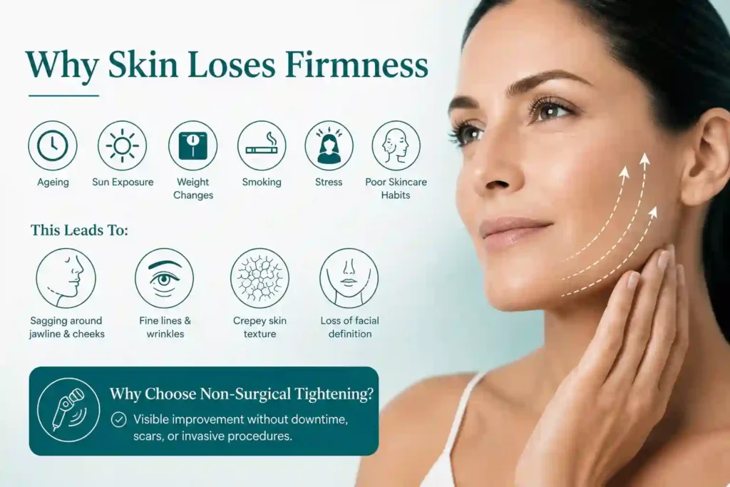 What Makes Skin Lose Firmness and Why Do People Seek Non-Surgical Tightening Chippenham?