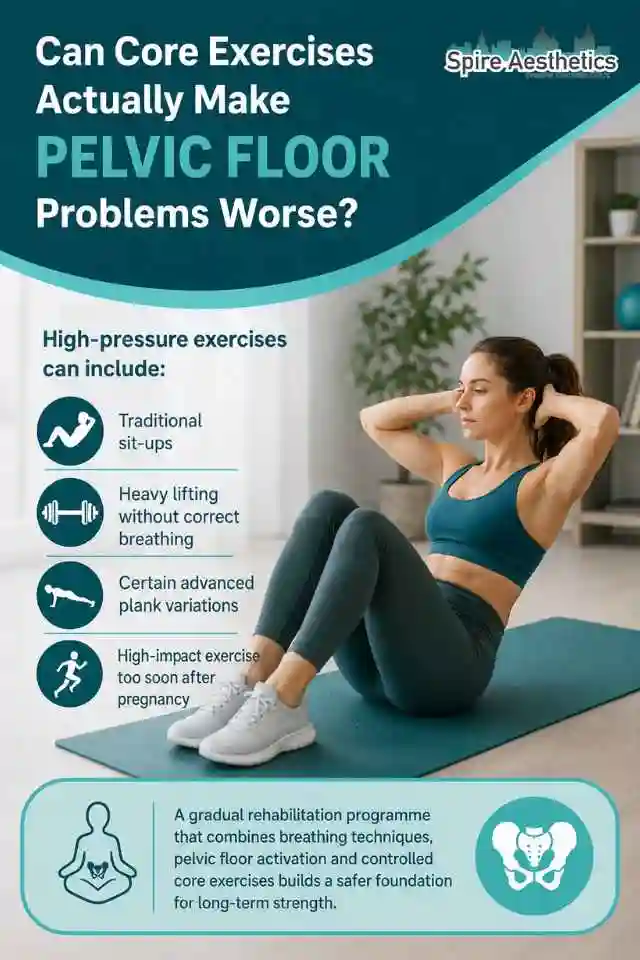 Can Strengthening Your Core Alone Actually Make Pelvic Floor Problems Worse Chippenham?